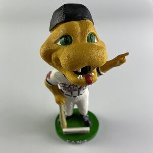 Vintage Wisconsin Timber Rattlers Fang Mascot Bobble Head 2003 SGA Snake MiLB
